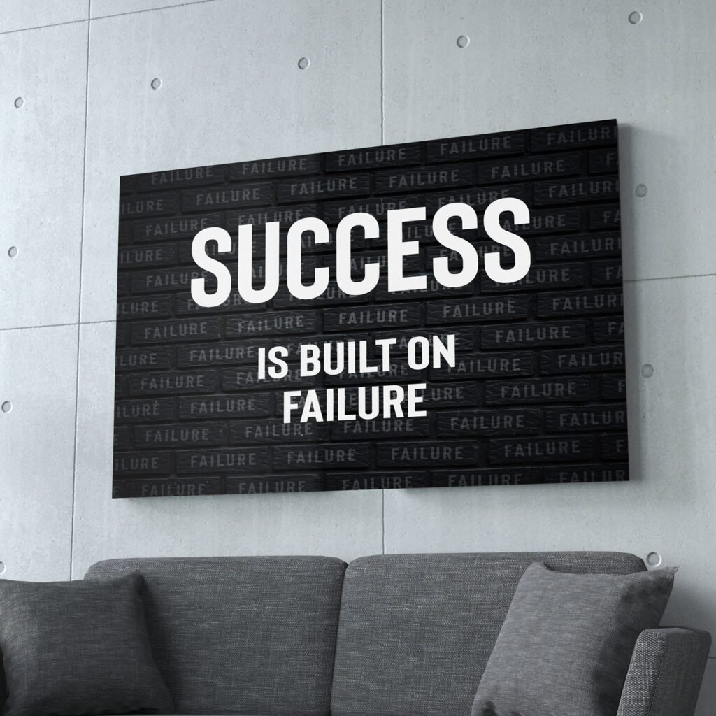 🔥Success Is Built On FAILURE | Canvasgoals.com🔥